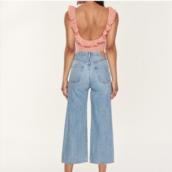 Citizens Of Humanity Sacha High Rise Wide Leg Button Fly Jean in Promise Size 26 - Picture 2 of 16